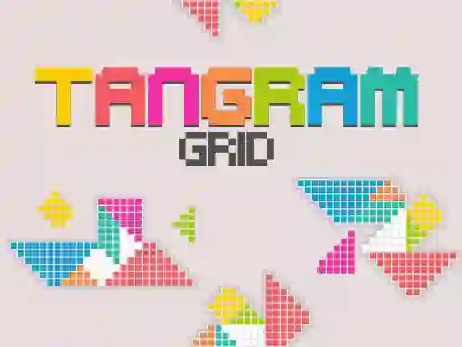 Gêm Tangram Grid ar-lein
