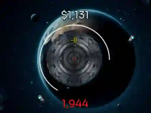 Gêm Deep Space Idle ar-lein