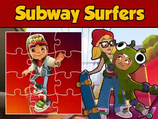 Gêm Subway Surfers Puzzle ar-lein
