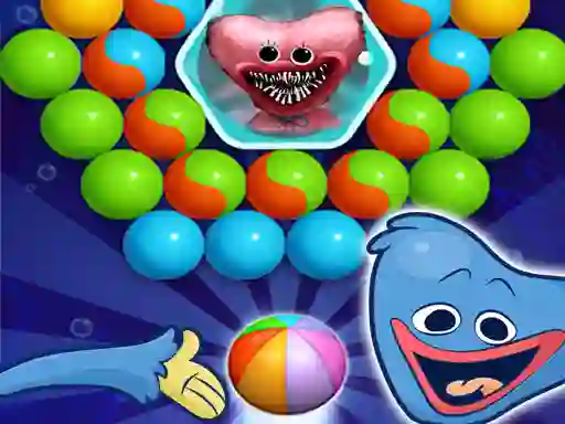 Gêm Poppy Bubbles Playtime ar-lein