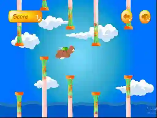 Gêm Bear Flight ar-lein