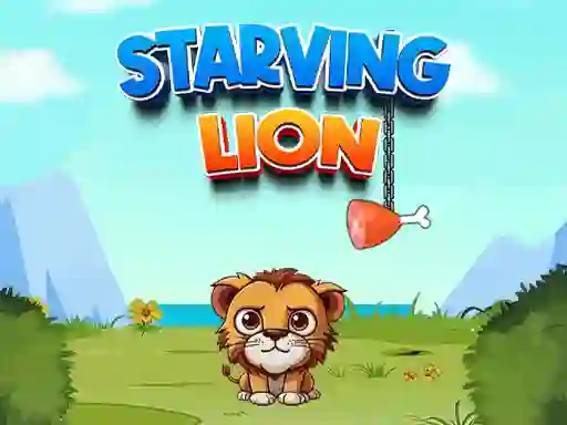 Gêm Starving Lion ar-lein