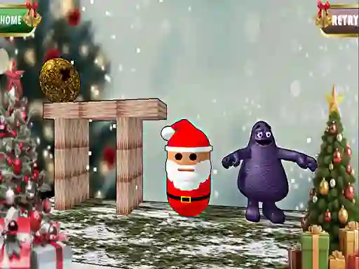 Gêm Santa Claus Grima Monster ar-lein