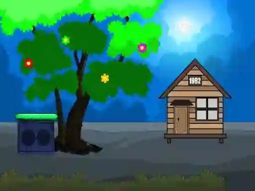 Gêm Woody House Escape ar-lein