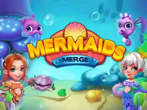 Gêm Merge Mermaids ar-lein