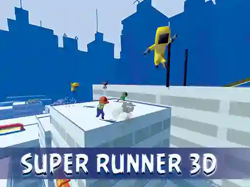 Gêm Super Runner 3d ar-lein