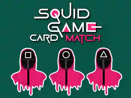 Gêm Squid Game Memory Card Match ar-lein