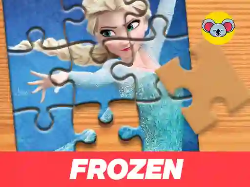 Gêm Frozen Jigsaw Puzzle Planet ar-lein