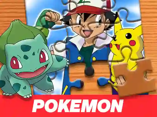 Gêm Pokemon Jigsaw Puzzle ar-lein
