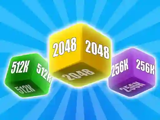 Gêm Merge Cubes 2048 3D ar-lein