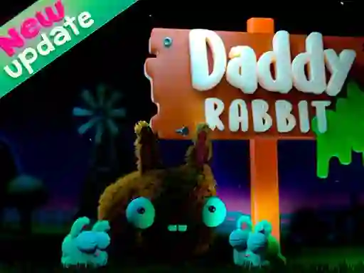 Gêm Daddy Rabbit Zombie Farm ar-lein