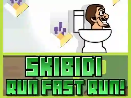 Gêm Skibidi Run Fast Run! ar-lein