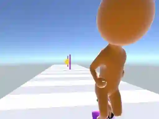 Gêm Stickman Heel Runner ar-lein