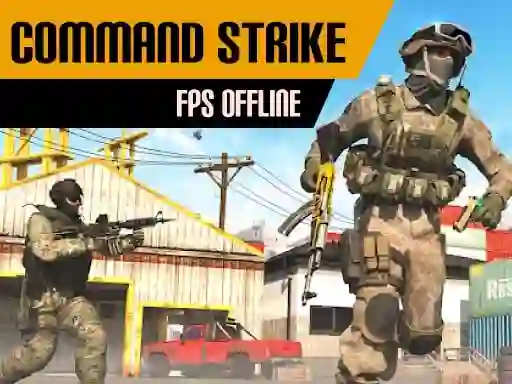 Gêm Command Strike FPS Offline ar-lein