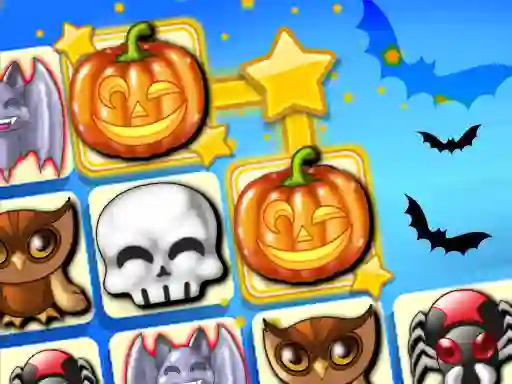 Gêm Halloween Connect ar-lein