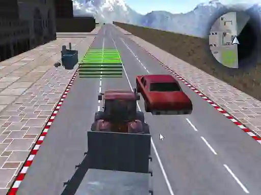 Gêm Tractor Driving Garbage collect ar-lein