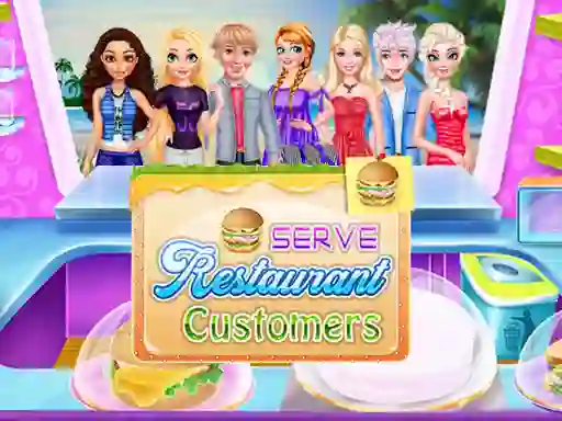 Gêm Serve Restaurant Customers ar-lein