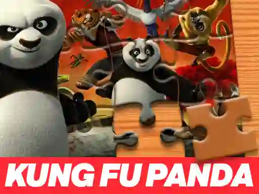 Gêm Kung Fu Panda Jigsaw Puzzle ar-lein