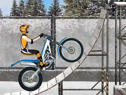 Gêm Trials Ice Ride ar-lein