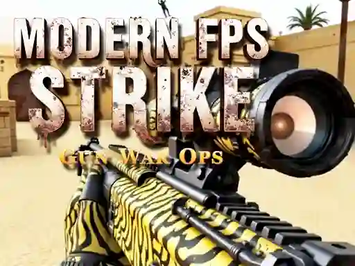 Gêm Modern FPS Strike Gun War Ops ar-lein