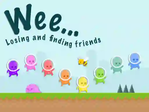 Gêm Weee Losing and finding friends ar-lein
