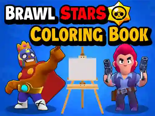 Gêm Brawl Stars Coloring Books ar-lein