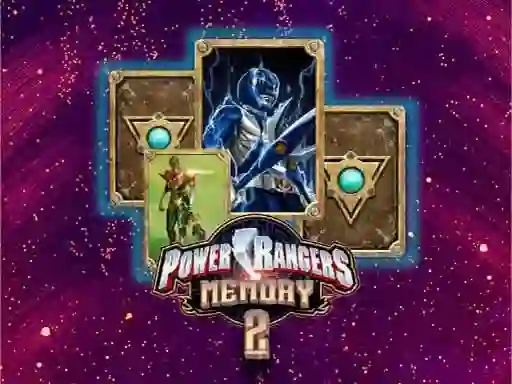 Gêm Power Rangers Memory 2 ar-lein