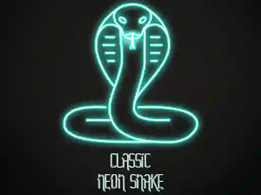 Gêm Classic Neon Snake ar-lein