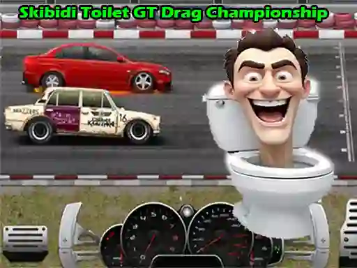 Gêm Skibidi Toilet GT Drag Championship ar-lein