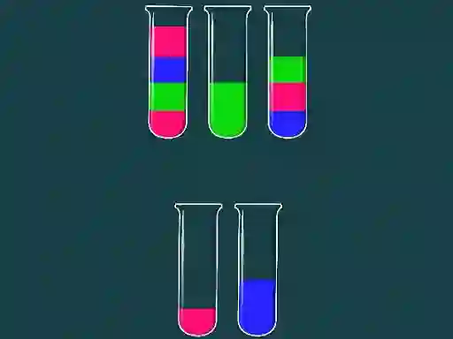 Gêm Water Sorting Color in the bottle ar-lein