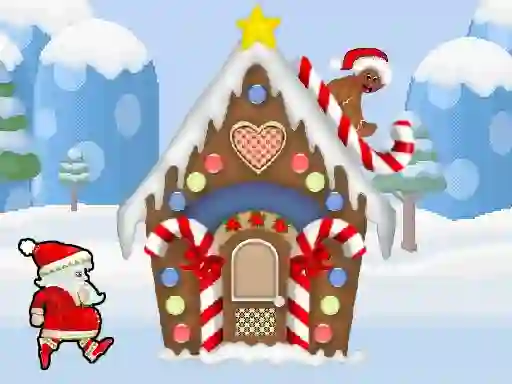 Gêm Santa Christmas Run ar-lein
