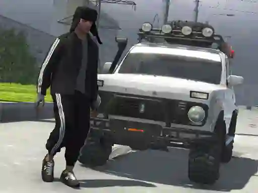 Gêm Russian Taz Driving 3 ar-lein