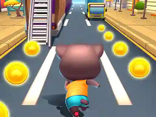 Gêm Paw Puppy Kid Subway Surfers Runner ar-lein