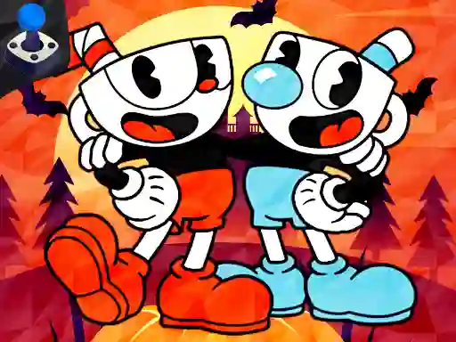 Gêm Cuphead Halloween ar-lein