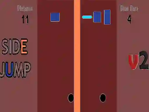 Gêm Side Jump v2 ar-lein