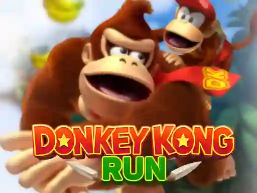 Gêm Donkey Kong Run ar-lein