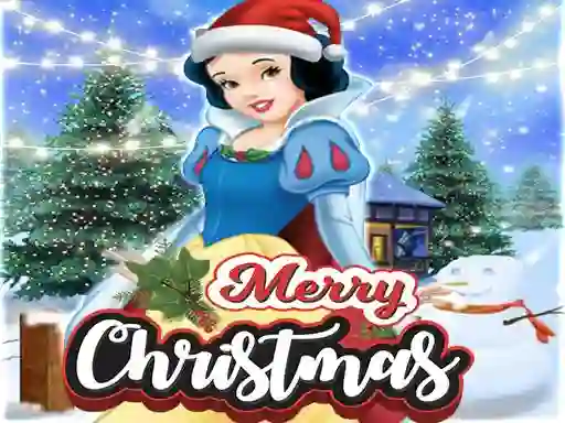 Gêm Snow White Xmas DressUp ar-lein