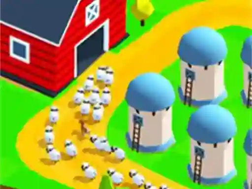 Gêm Idle Sheep 3d ar-lein