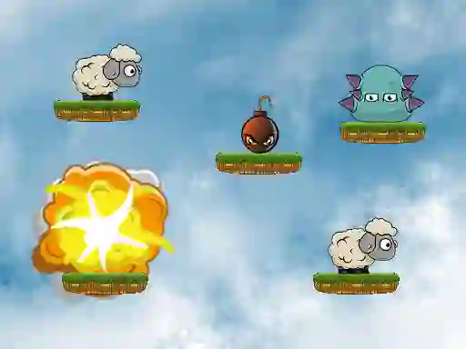 Gêm Blobs And Sheep ar-lein