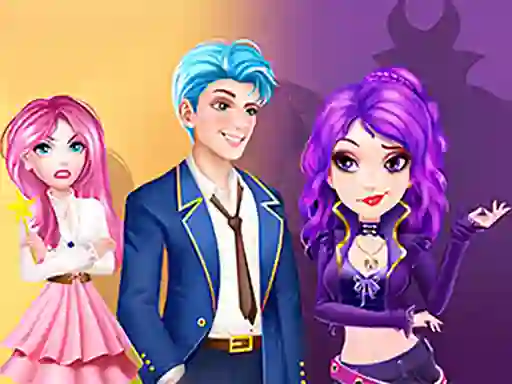 Gêm Magic Highschool Love Story ar-lein