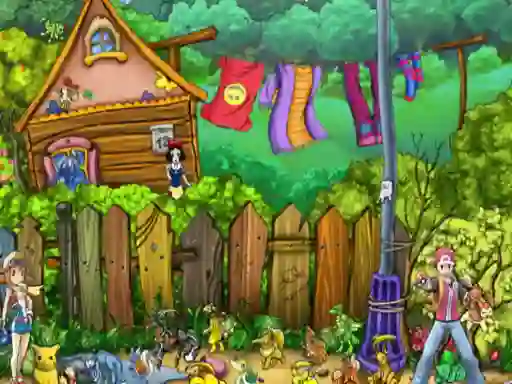Gêm Hidden pokemon ar-lein