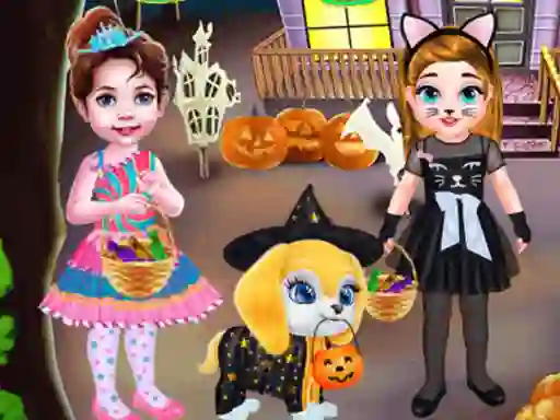 Gêm Baby Taylor Halloween Fun ar-lein