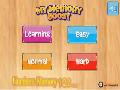 Gêm My Memory Boost ar-lein