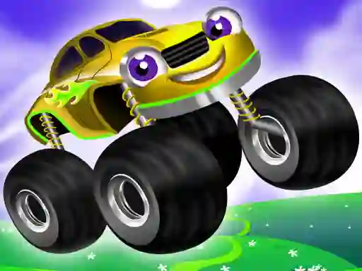Gêm Monster Trucks Game for Kids ar-lein
