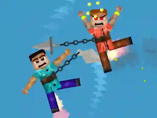 Gêm Smash Ragdoll Battle ar-lein