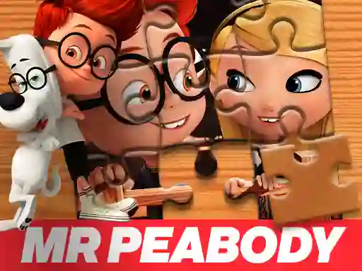 Gêm Mr Peabody and Sherman Jigsaw Puzzle ar-lein