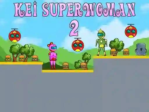 Gêm Kei Superwoman 2 ar-lein