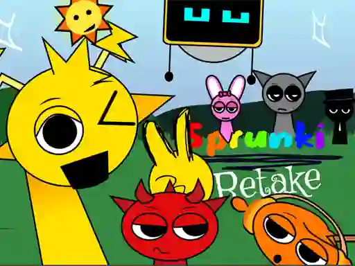 Gêm Sprunki Retake FINAL v4 ar-lein