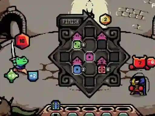 Gêm Die in the Dungeon ar-lein