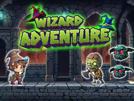 Gêm Wizard Adventure ar-lein